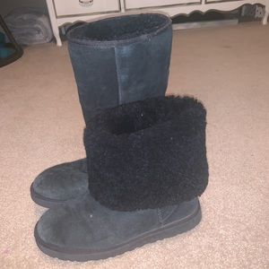 Black ugg boots